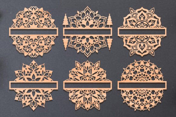 Mandala Wall Art Laser Cut Bundle: Elevate Your Digital Designs